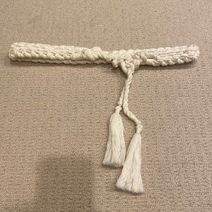 J. Crew rope belt